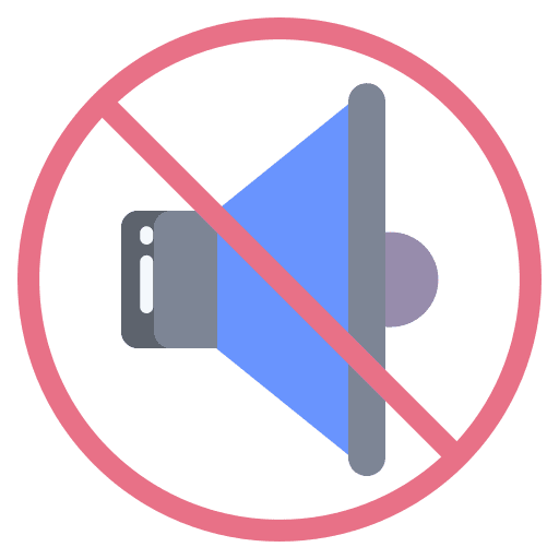 Mute ui music player speaker icon