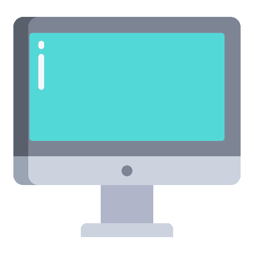 Screen screen tv computer icon