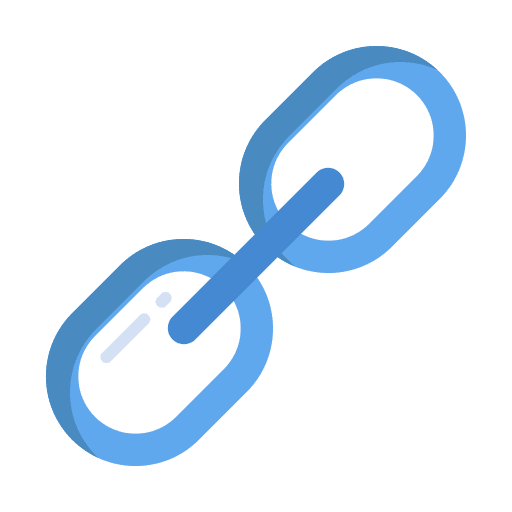 Url multimedia linked connection icon