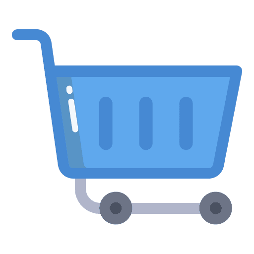 Cart supermarket shop cart shopping store icon