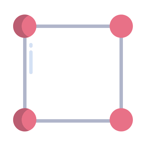 Vector graphics editor nodes graphic tool icon