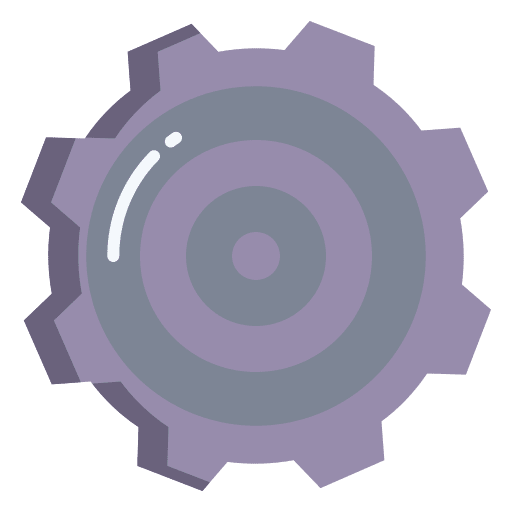 Settings gear configuration tools and utensils icon