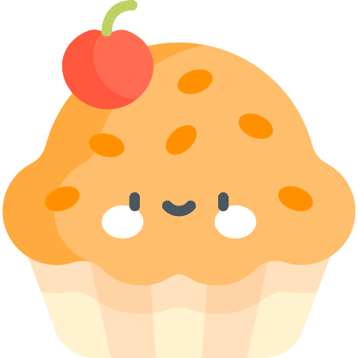 Cupcake dessert food and restaurant muffin icon Cupcake dessert food and restaurant muffin icon