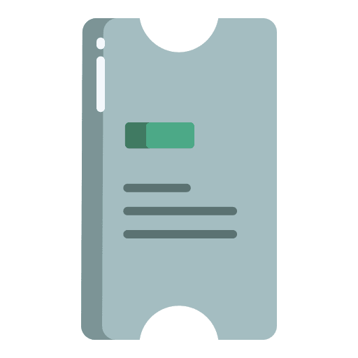 Ticket ticket entertainment pass icon