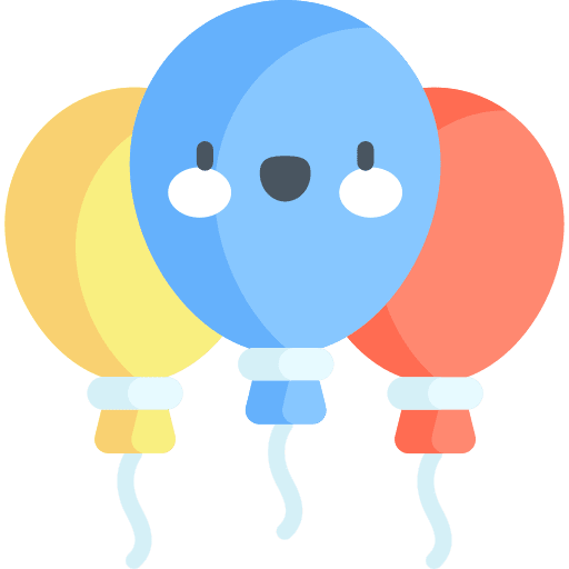 Balloons birthday balloons birthday and party icon Balloons birthday balloons birthday and party icon