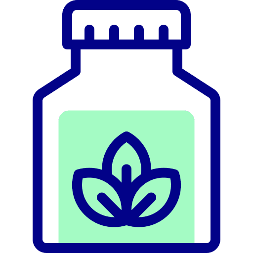 Herbal herbal treatment natural icon Herbal herbal treatment natural icon