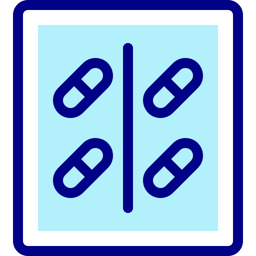 Blister medication blister healthcare and medical icon Blister medication blister healthcare and medical icon