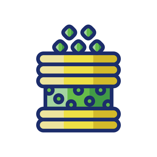 Baklava dessert food baker icon