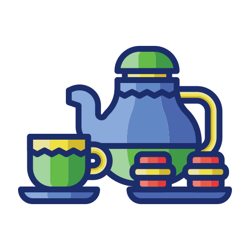Afternoon tea drink coffee break coffee icon