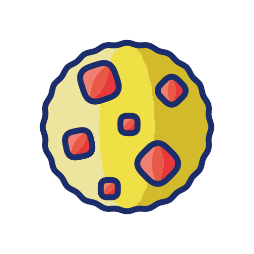 Chocolate chip food and restaurant sweet food icon