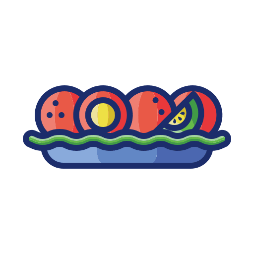 Falafel beans food and restaurant cultures icon