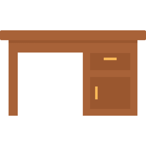 Desk desk table furniture and household icon Desk desk table furniture and household icon