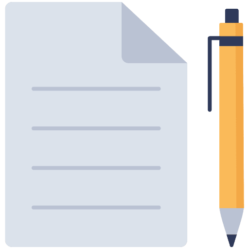 Paper education pen paper icon Paper education pen paper icon