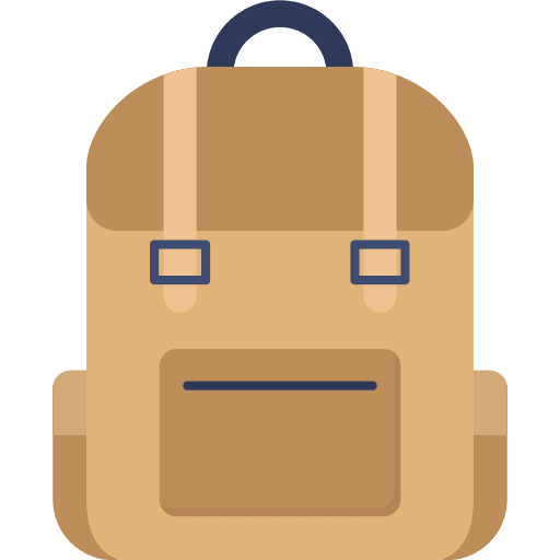 School bag school bag baggage travel icon School bag school bag baggage travel icon