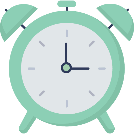 Alarm clock wake up timer bell icon Alarm clock wake up timer bell icon