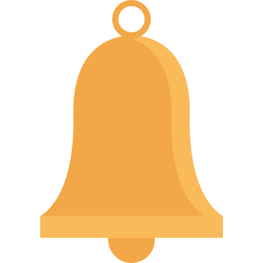Bell alert ring notification icon Bell alert ring notification icon