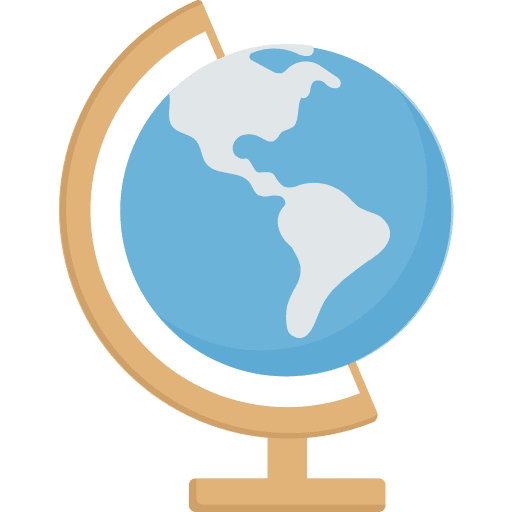 Earth world earth school material icon Earth world earth school material icon