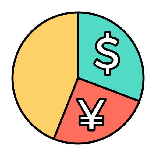 Pie chart yuan pie chart pie icon Pie chart yuan pie chart pie icon