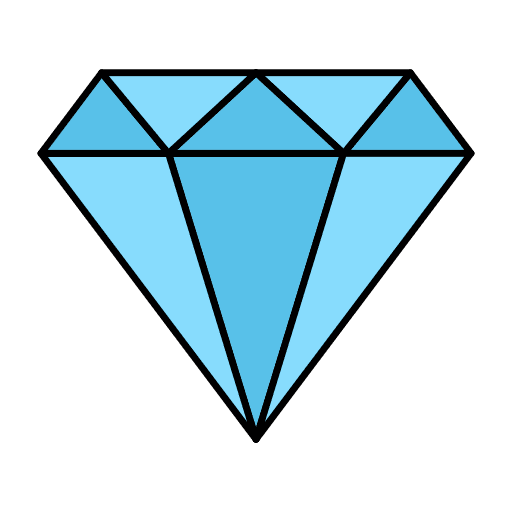 Diamond glamour diamond precious stone icon Diamond glamour diamond precious stone icon