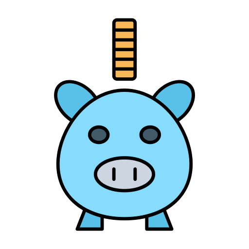 Piggy bank coin piggy dollar icon Piggy bank coin piggy dollar icon