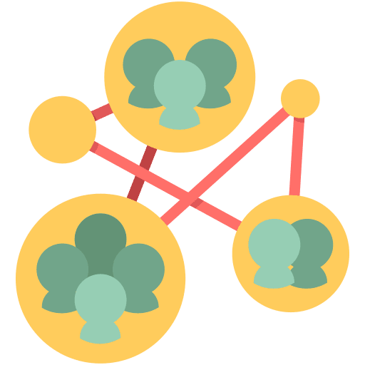Network network link sport team icon