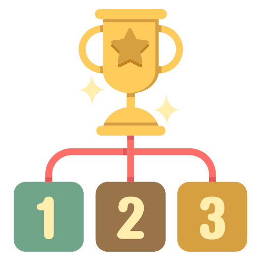 Ranking factor seo 1 2 3 sem icon