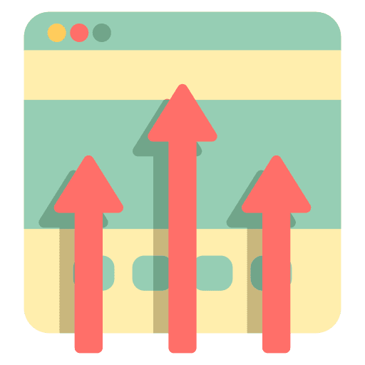 Backlinks website web seo and web icon