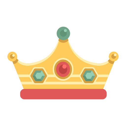 Crown celtic antique royalty icon