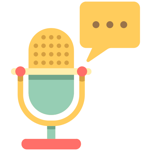 Podcast vintage sound electronics icon