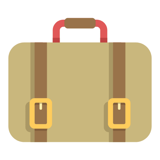 Briefcase business pack business seo and web icon
