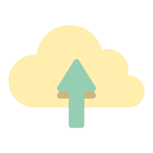 Cloud multimedia cloud computing seo and web icon