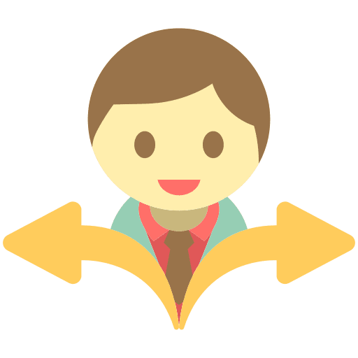 Flow users people business icon