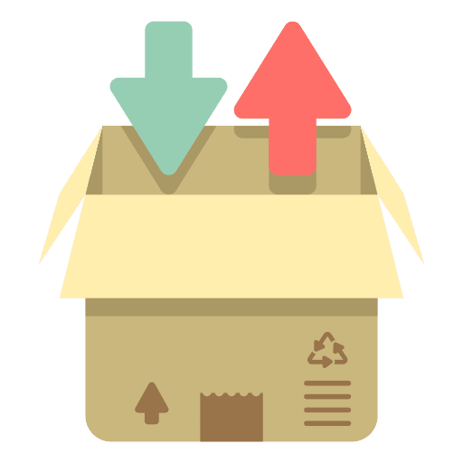 Package business and finance package delivery delivery icon
