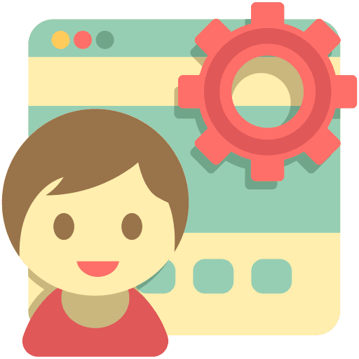 Seo presentation seo and web seo sem icon