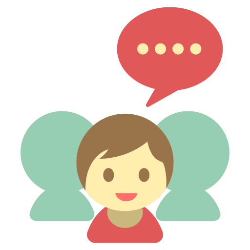 Talking speech bubble network dialogue icon