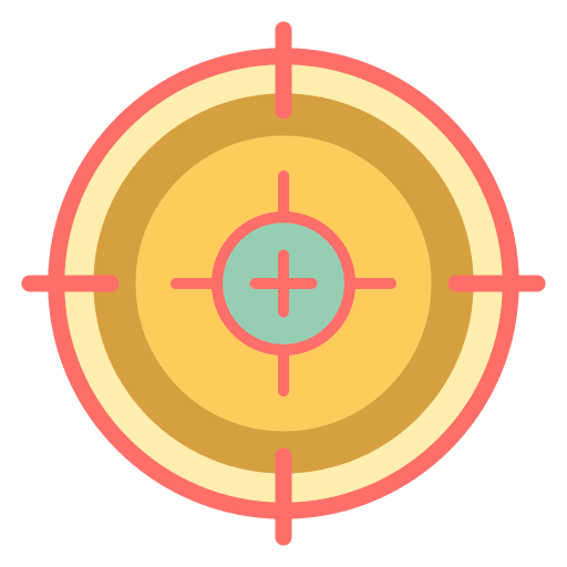 Target weapons shoot define icon