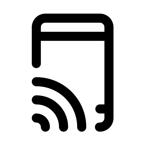Smartphone monitoring smartphone electronics icon