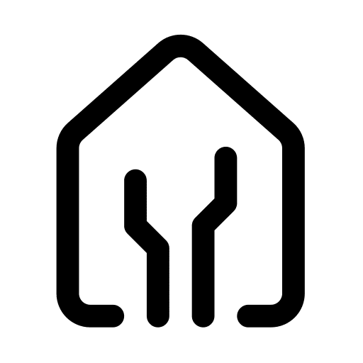 Smart home smart automation house icon Smart home smart automation house icon