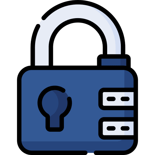 Lock security tools and utensils secure icon Lock security tools and utensils secure icon