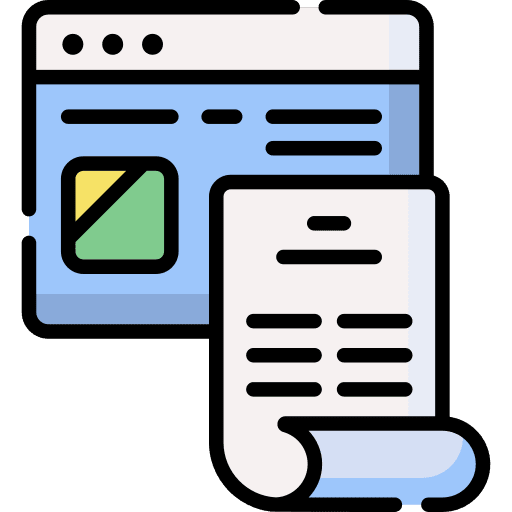 Content browser website internet icon Content browser website internet icon