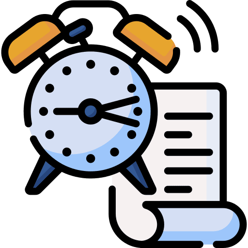 Deadline file deadline document icon Deadline file deadline document icon