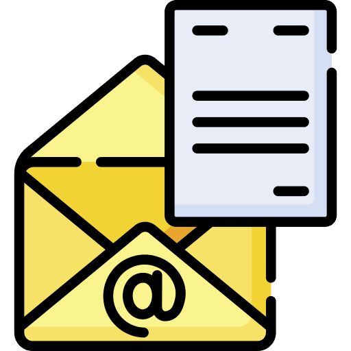 Email communications interface mail icon Email communications interface mail icon