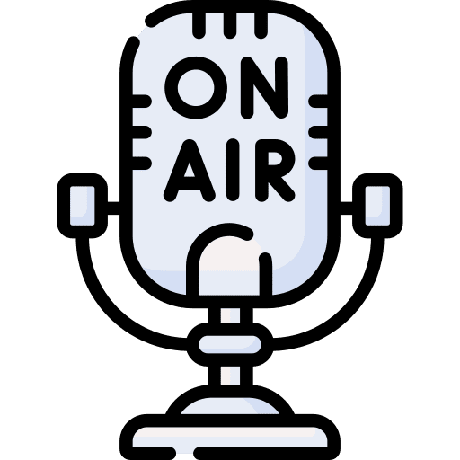Radio electronics message show icon Radio electronics message show icon