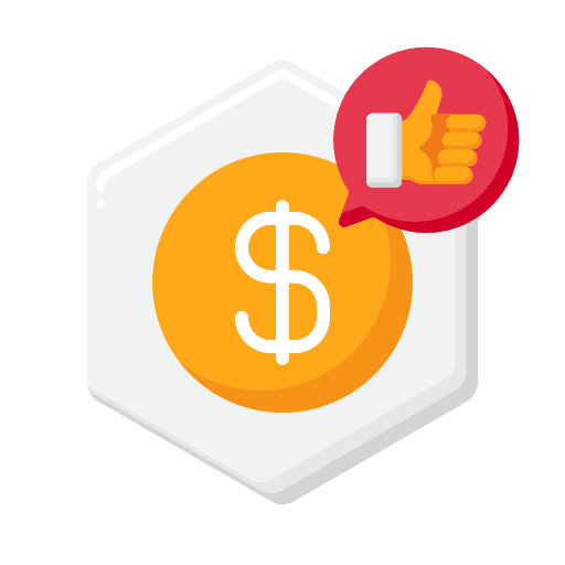 Bestseller like marketing emblem icon