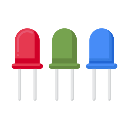 Rgb component rgb electronics icon