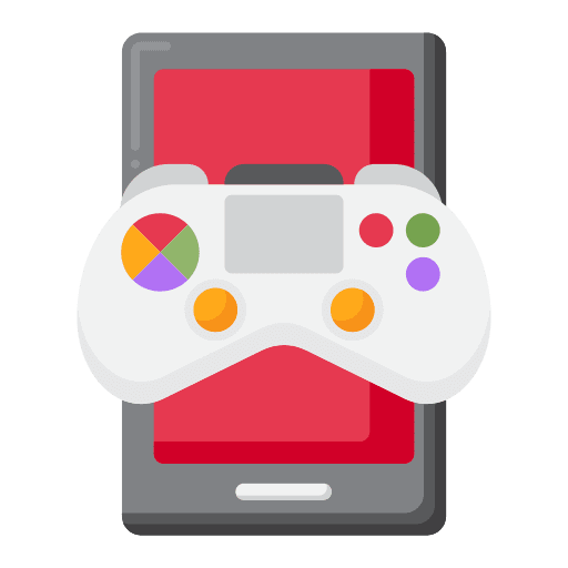 Mobile game joystick technology mobile game icon Mobile game joystick technology mobile game icon