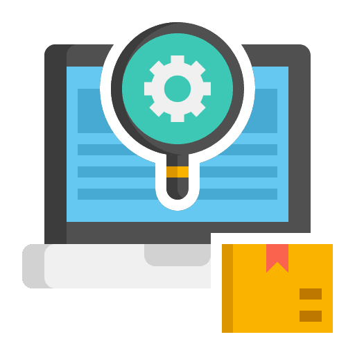 Mvp products product magnifying glass icon