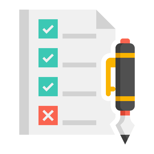 Requirement to do list files and folders tasks icon