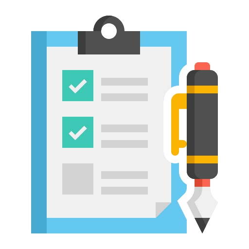Task check list done business and finance icon