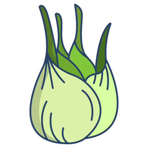 Fennel nutrition vegetable vegan icon Fennel nutrition vegetable vegan icon